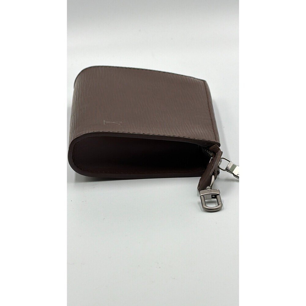Authentic Louis Vuitton Brown Epi Leather Pochette Accessoires Bag Women's - Picture 7 of 12